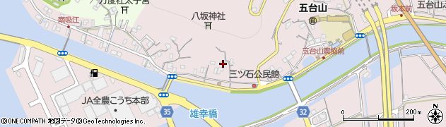 高知県高知市五台山3463周辺の地図