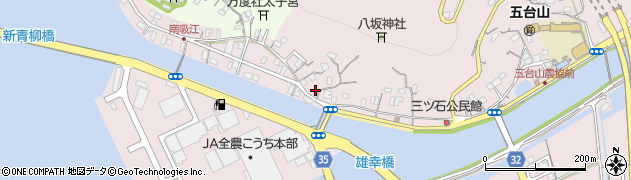 高知県高知市五台山3519周辺の地図