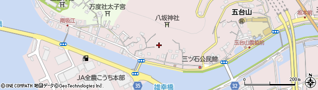 高知県高知市五台山3504周辺の地図