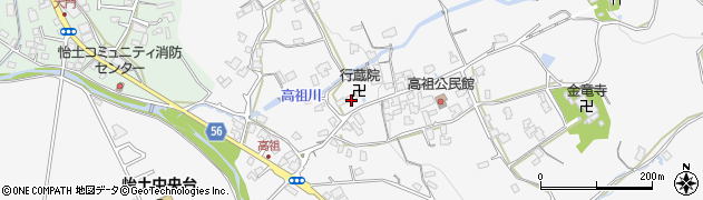 福岡県糸島市高祖1499周辺の地図