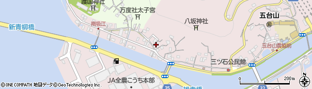 高知県高知市五台山3529周辺の地図