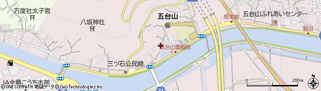高知県高知市五台山3414周辺の地図