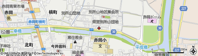 高知県香南市赤岡町1290周辺の地図