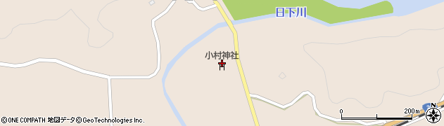 小村神社周辺の地図