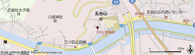 高知県高知市五台山3411-1周辺の地図