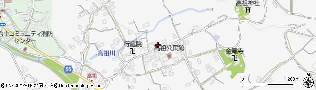 福岡県糸島市高祖1566周辺の地図