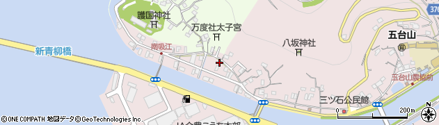 高知県高知市五台山3540周辺の地図