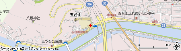 高知県高知市五台山3373周辺の地図