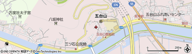 高知県高知市五台山3410周辺の地図