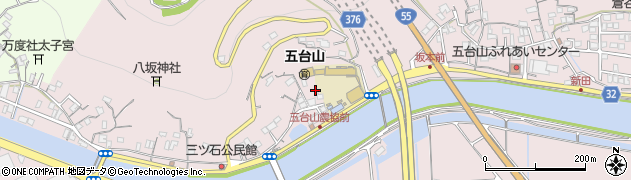 高知県高知市五台山3380周辺の地図