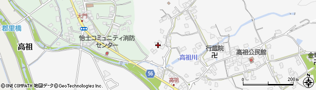 福岡県糸島市高祖1459周辺の地図