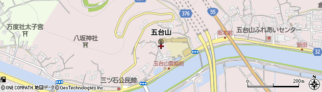 高知県高知市五台山3360周辺の地図