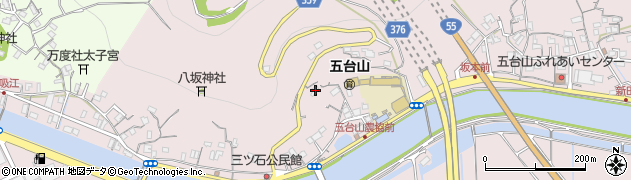 高知県高知市五台山3335周辺の地図