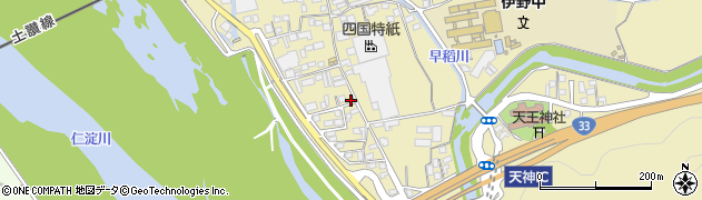 高知県吾川郡いの町4071周辺の地図