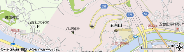 高知県高知市五台山4154-36周辺の地図