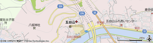 高知県高知市五台山3313周辺の地図