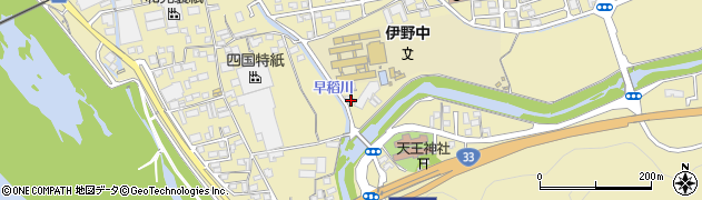 高知県吾川郡いの町1225周辺の地図