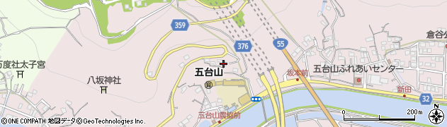高知県高知市五台山3314周辺の地図