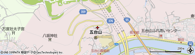 高知県高知市五台山3325周辺の地図