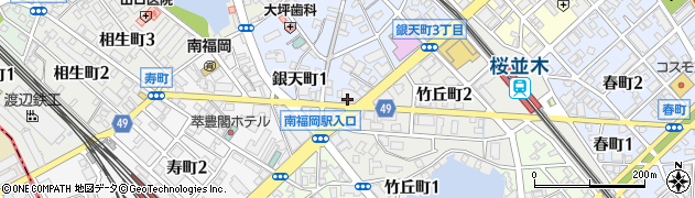 株式会社日本住宅保証検査機構九州支店周辺の地図