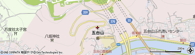 高知県高知市五台山3330周辺の地図