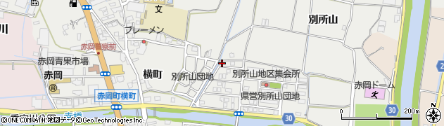 高知県香南市赤岡町別所山1484周辺の地図