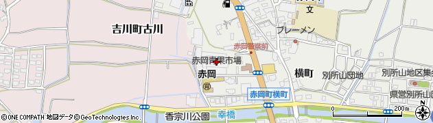 株式会社赤岡青果市場周辺の地図