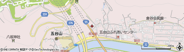 高知県高知市五台山3258周辺の地図