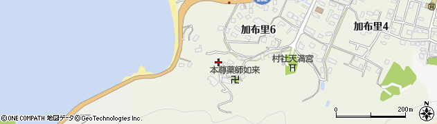 福岡県糸島市加布里周辺の地図