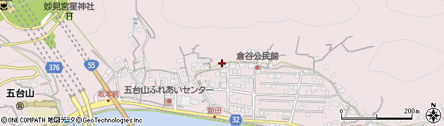 高知県高知市五台山2656周辺の地図