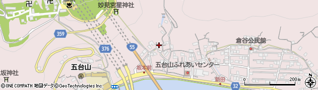 高知県高知市五台山3233周辺の地図