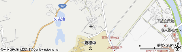 福岡県嘉麻市上西郷400周辺の地図