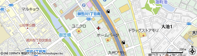 株式会社ツヅキ　九州営業所周辺の地図