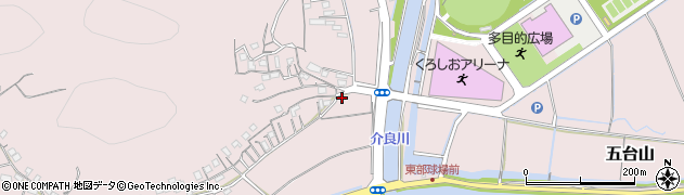 高知県高知市五台山2254周辺の地図