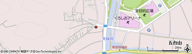高知県高知市五台山2258周辺の地図