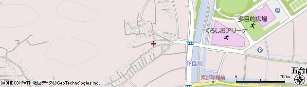 高知県高知市五台山2189周辺の地図
