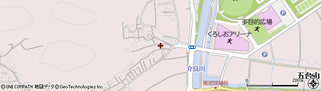 高知県高知市五台山2186周辺の地図
