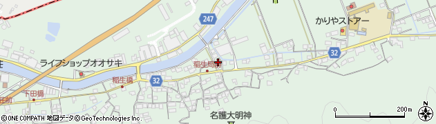稲生郵便局 ＡＴＭ周辺の地図