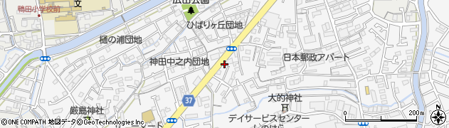 田中日曜大工センター周辺の地図