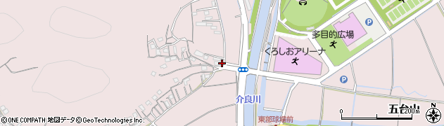 高知県高知市五台山2046周辺の地図