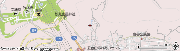 高知県高知市五台山3215周辺の地図