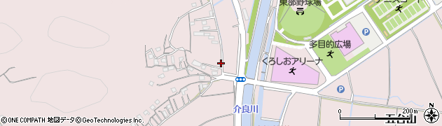 高知県高知市五台山2046-4周辺の地図
