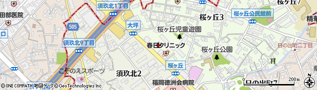 ドコモショップ井尻店周辺の地図