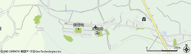 大分県豊後高田市森907周辺の地図