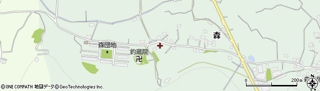 大分県豊後高田市森1002周辺の地図