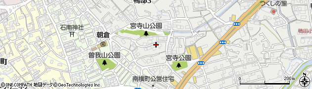 宮寺山2号緑地周辺の地図
