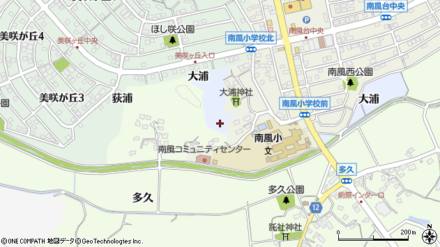 〒819-1135 福岡県糸島市大浦の地図