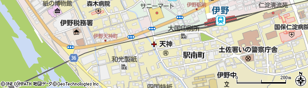 高知県吾川郡いの町1167周辺の地図