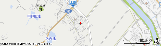 福岡県嘉麻市上西郷421周辺の地図