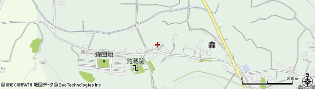 大分県豊後高田市森1014周辺の地図